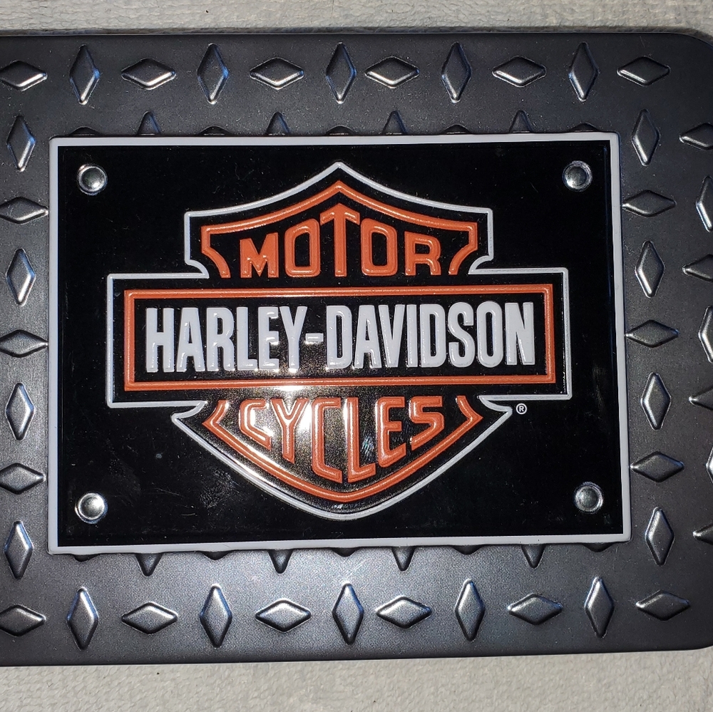 Harley-Davidson Metal Tin Playing Card Case